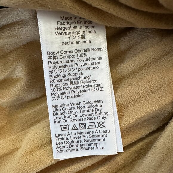 NWT J. Crew Swingy Pleated Mini Skirt Faux Leather Women's size 8 - Picture 3 of 6